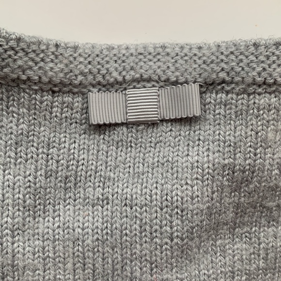 Jacadi Paris Cardigan Grey Size 6 Girls - Picture 4 of 9